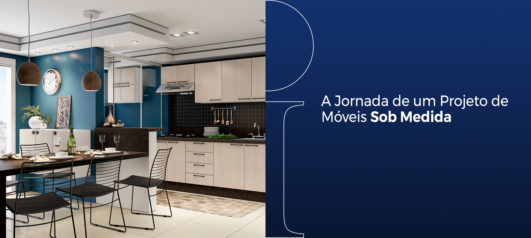 A Jornada de um projeto de móveis sob medida