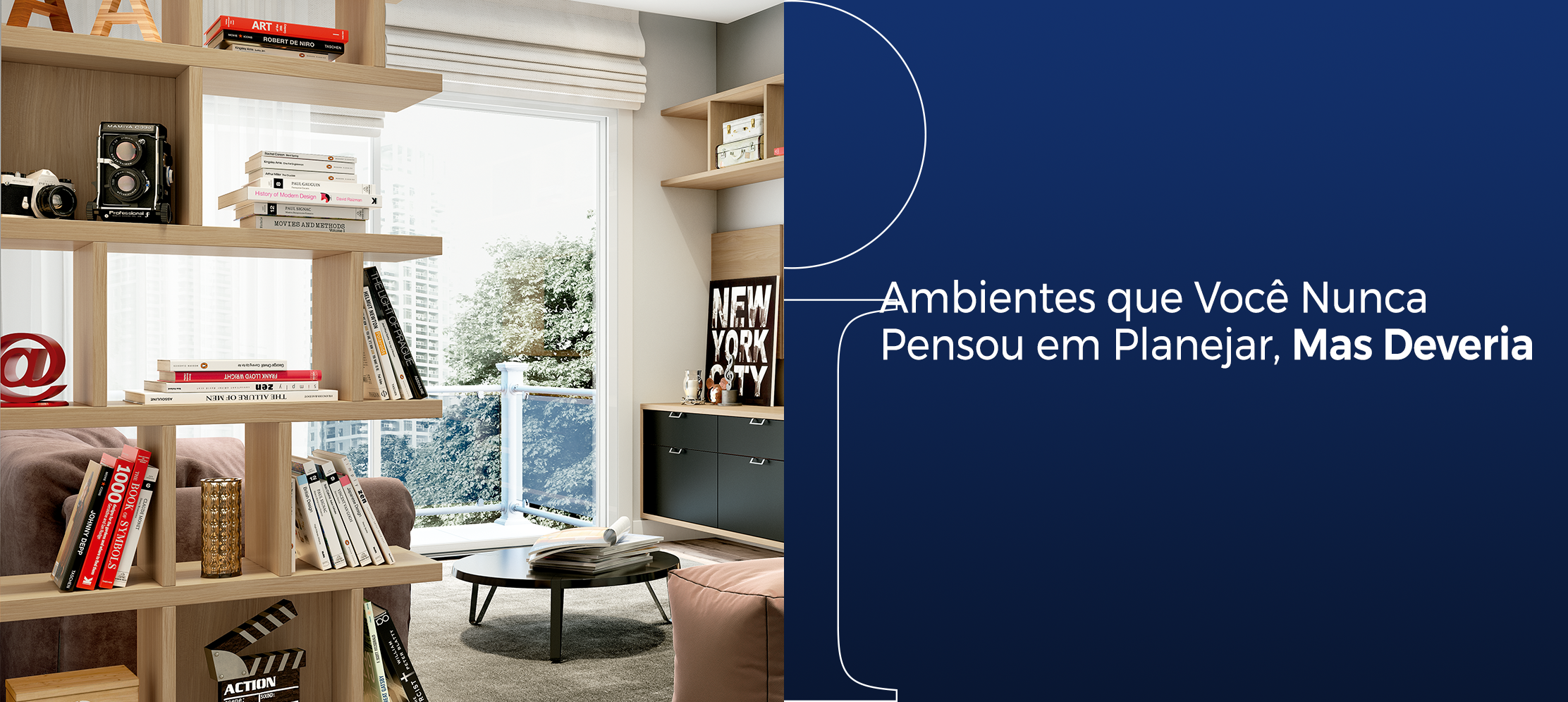 Ambiente que você nunca pensou em planejar, mas deveria