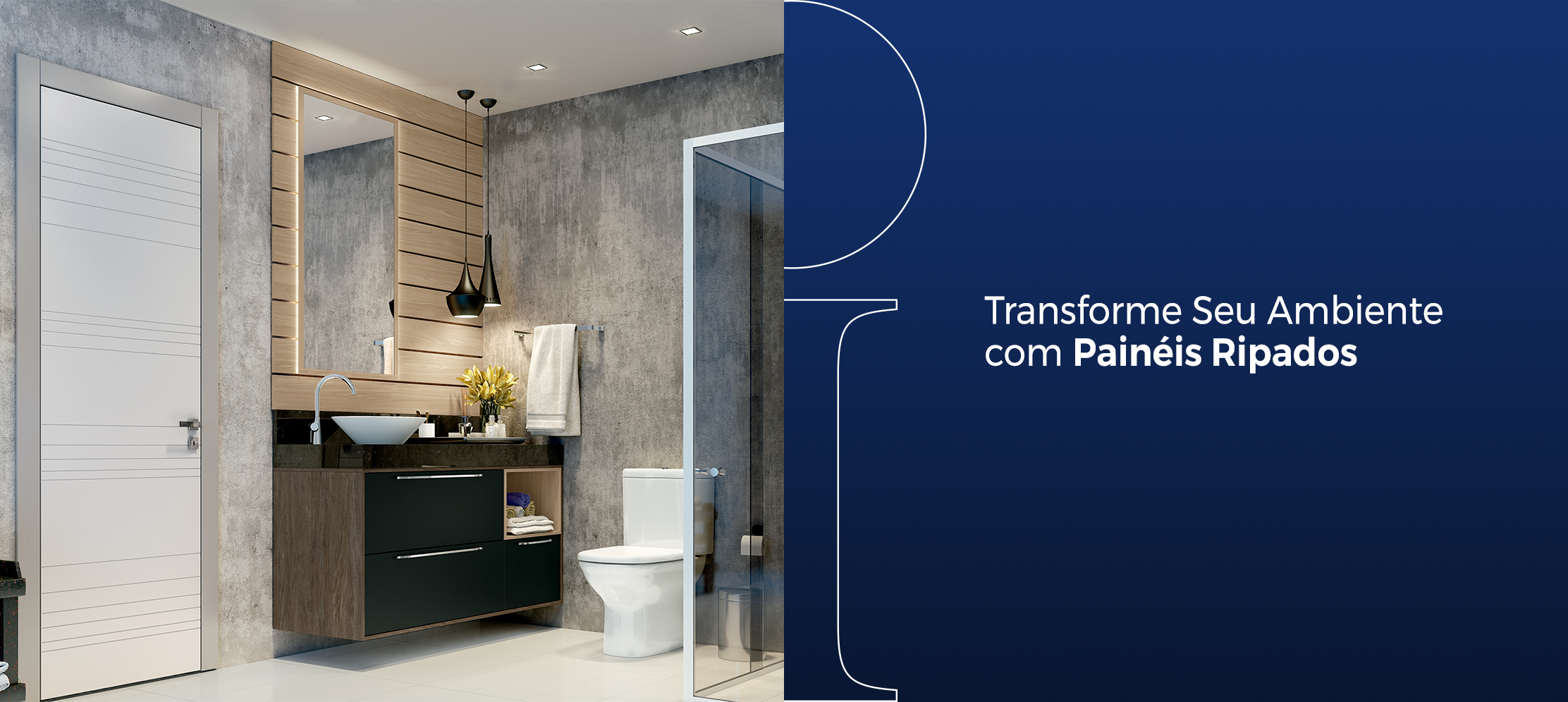 Transforme seu ambiente com Painéis Ripados